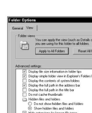 Figure 6-3: The Windows XP Search utility