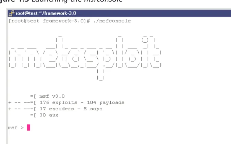 Figure 1.6 Output of the help Command 