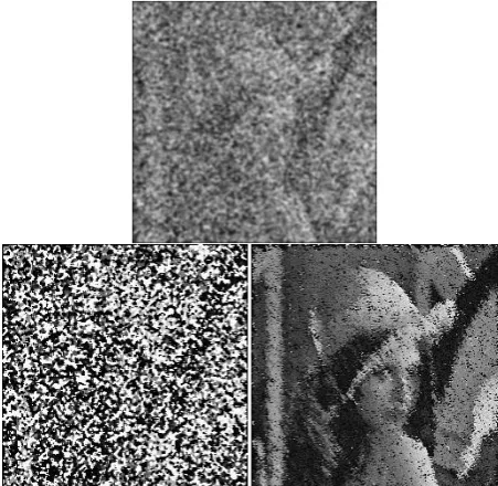 Fig.35: Comparison results between the proposed and the conventional filter after three filtering process 
