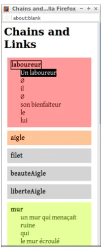 Figure 1: Annotating coreference and parts of speech with SACR.