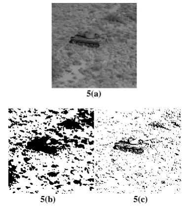 Figure 3(a): Lena image; 3(b): Binarized image using K-Means; 3(c): Binarized image using proposed method  