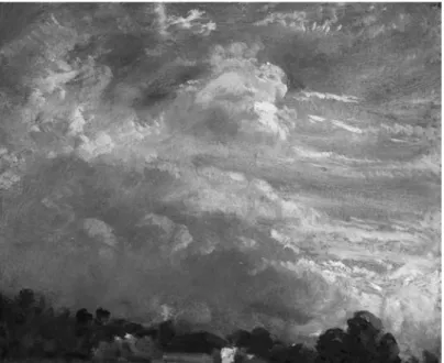 Figure 5. John Constable, Cloud Study: Horizon of Trees, 27 September, 1821.