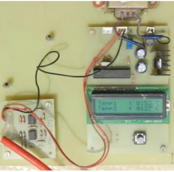 Fig. 6. Temperature measuring unit.  
