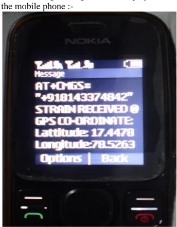 Fig: 3 Output on mobile screen VII. REFERENCES