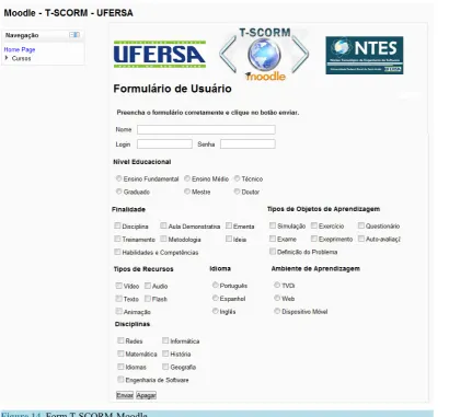 Figure 14. Form T-SCORM-Moodle.                                                                        
