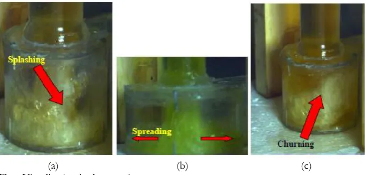 Fig. 13. Flow Visualization in the spruebase.  