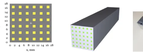Figure 2. Scheme of the cell for “spaghetti” ECal and its assembly.
