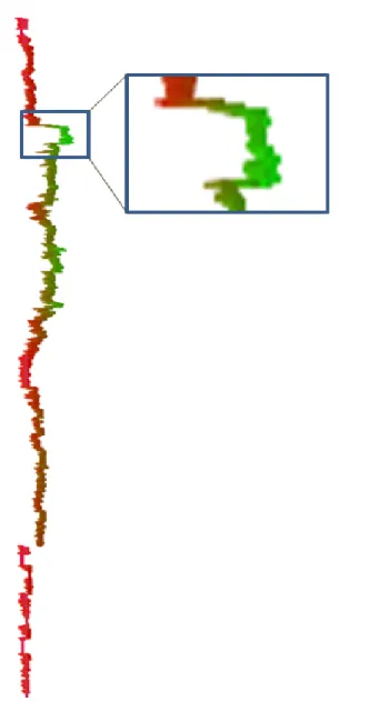 Figure 3.2: IPTP representing the ’NCBI taxonomy’ illustrating the deepest leaf nodes (en- (en-closed by the blue rectangle)