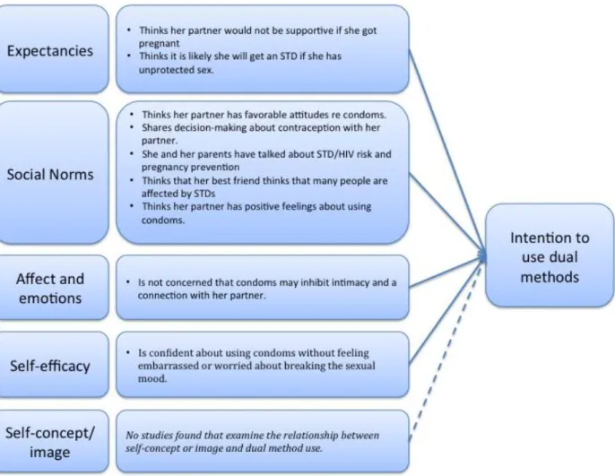 Figure 3: Distal Determinants of Dual Method Use 