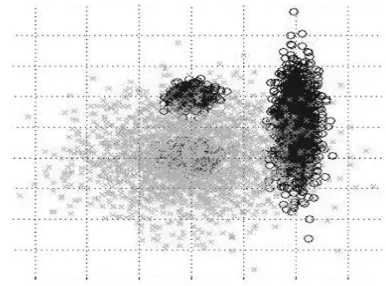 Fig 1: Shows cluster in DNA chromosomes 