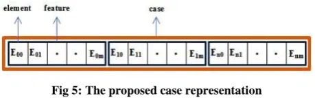 Fig 5: The proposed case representation 
