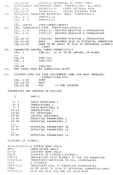 TABLE NC.=NPSI ATCM 