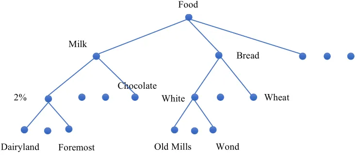 Figure 2.2  Product Category Structure 
