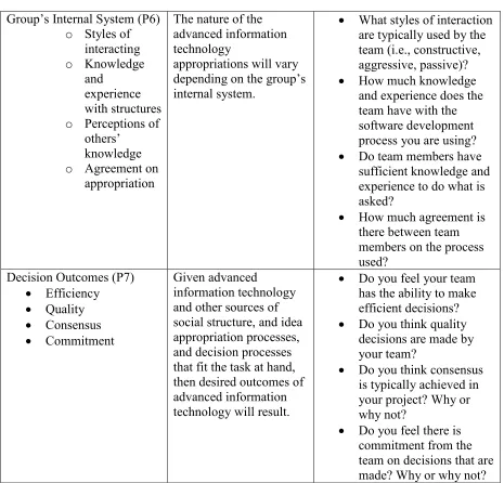 Table 3: Continued  