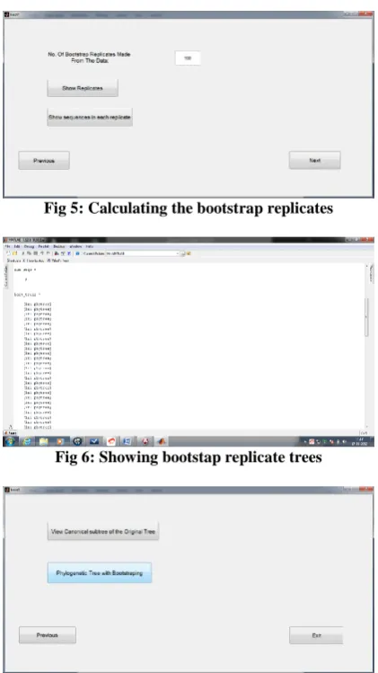 Fig 5: Calculating the bootstrap replicates  