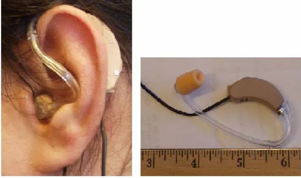 Figure 1.1.  Foam-Encased in-Ear Microphone Device. 