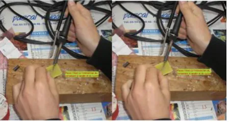 Fig 10: Assisted training for learning to weld 