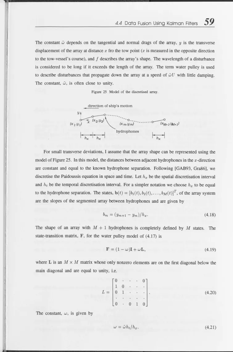 Figure 25 Model of the discretised array. 