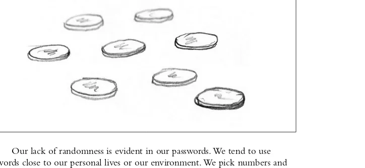 Figure 3.4 A Seemingly Random Arrangement of Pennies