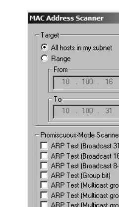 Figure 2-9: The Cain & Abel network discovery tool
