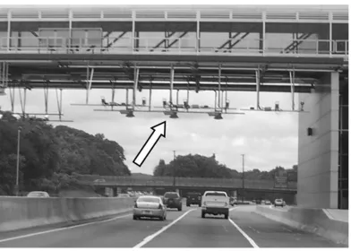 Figure 1.10 E-ZPass High-speed Toll Plaza–Antenna Array