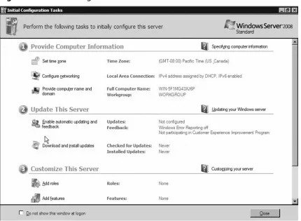 Figure 1.1 Server Manager