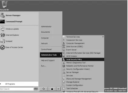 Figure 1.2 Opening Server Manager
