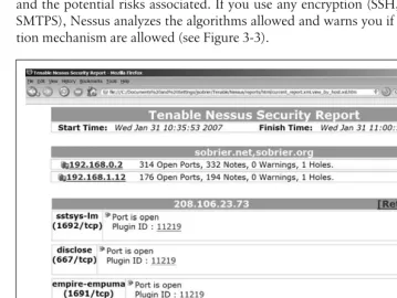 Figure 3-3. Scan results