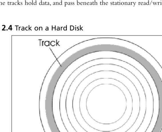 Figure 2.4 Track on a Hard Disk
