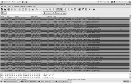 Figure 5.3 Wireshark
