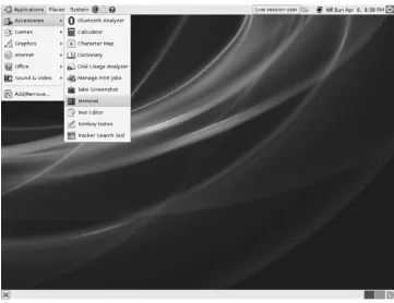 Figure 2.8 The Linux Bash Shell in Terminal