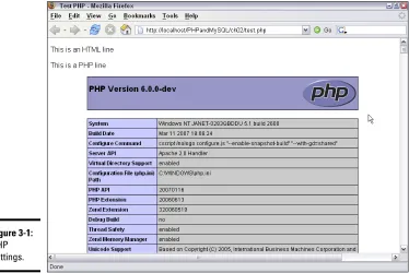 Figure 3-1:  PHP 
