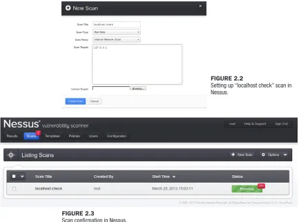 FIGURE 2.3Scan confirmation in Nessus. 