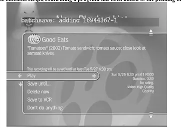 Figure 3-12. The merge.tcl script, confirming that it has combined all the selected programs into one