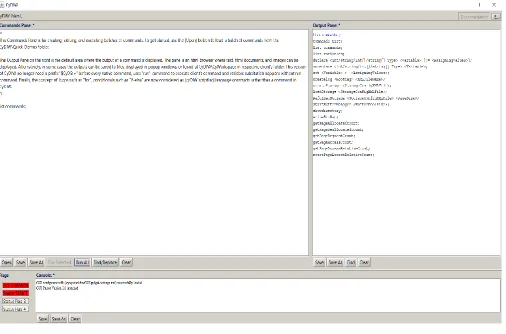 Figure 1 CyDIW GUI 