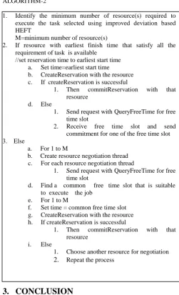 Fig 2: A simple task graph of a workflow application containing 8 tasks 
