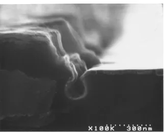 Figure 2.5: Cross-section of a ﬂuid channel made with a shadow mask technique.