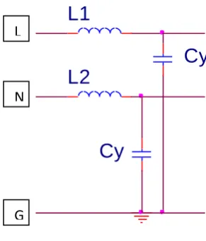 Figure 5. LC inductor filter  
