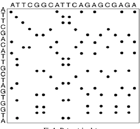 Fig 1.  Dot matrix plot 