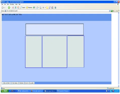 Figure 9. User Interface with wireframe drawn 