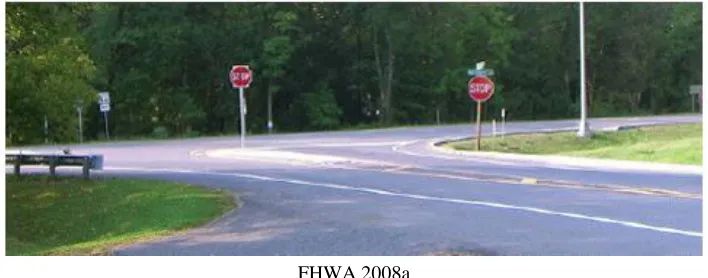 Figure 1. Example of a double stop sign 