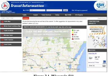 Figure 2.1. Wisconsin 511 