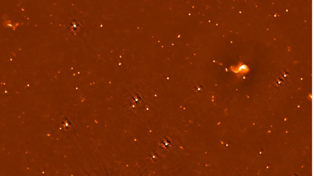 Figure 7: A sample of LoTSS image, after Direction Independent calibration with pre-FACTOR using the LRT framework