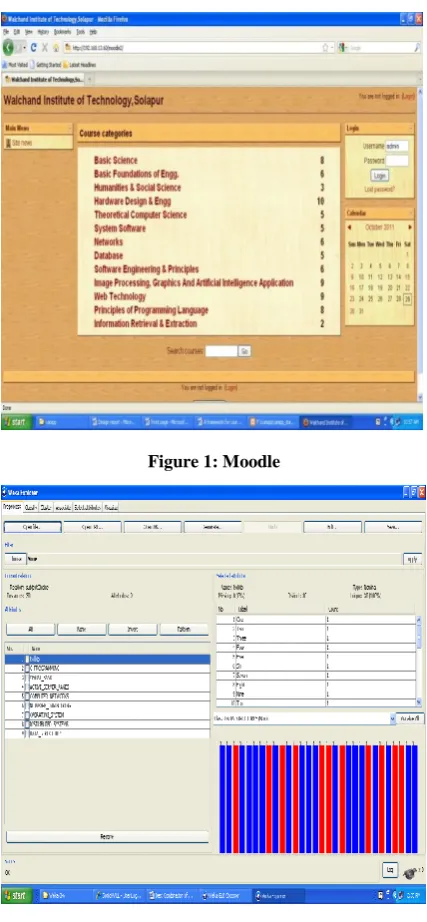 Figure 1: Moodle   