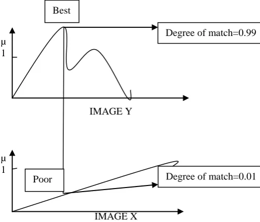 Fig 2: The matching degree of fuzzy images 