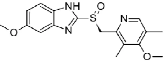 Fig. 1. Structure of  Esomeprazole Domperidone 