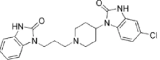 Fig. 1. Structure of  Domperidone 