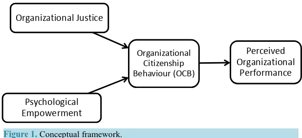 Figure 1. Conceptual framework.                                                     