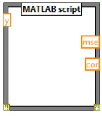 Figure 2. MATLAB Script node 
