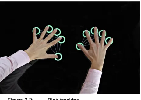 Figure 2.2:  Blob tracking 